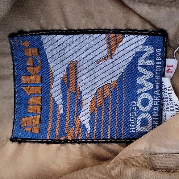 Vintage Antler Prime Down Parka Jacket w/ Detachable Hood Size (M) - Picture 8 of 8